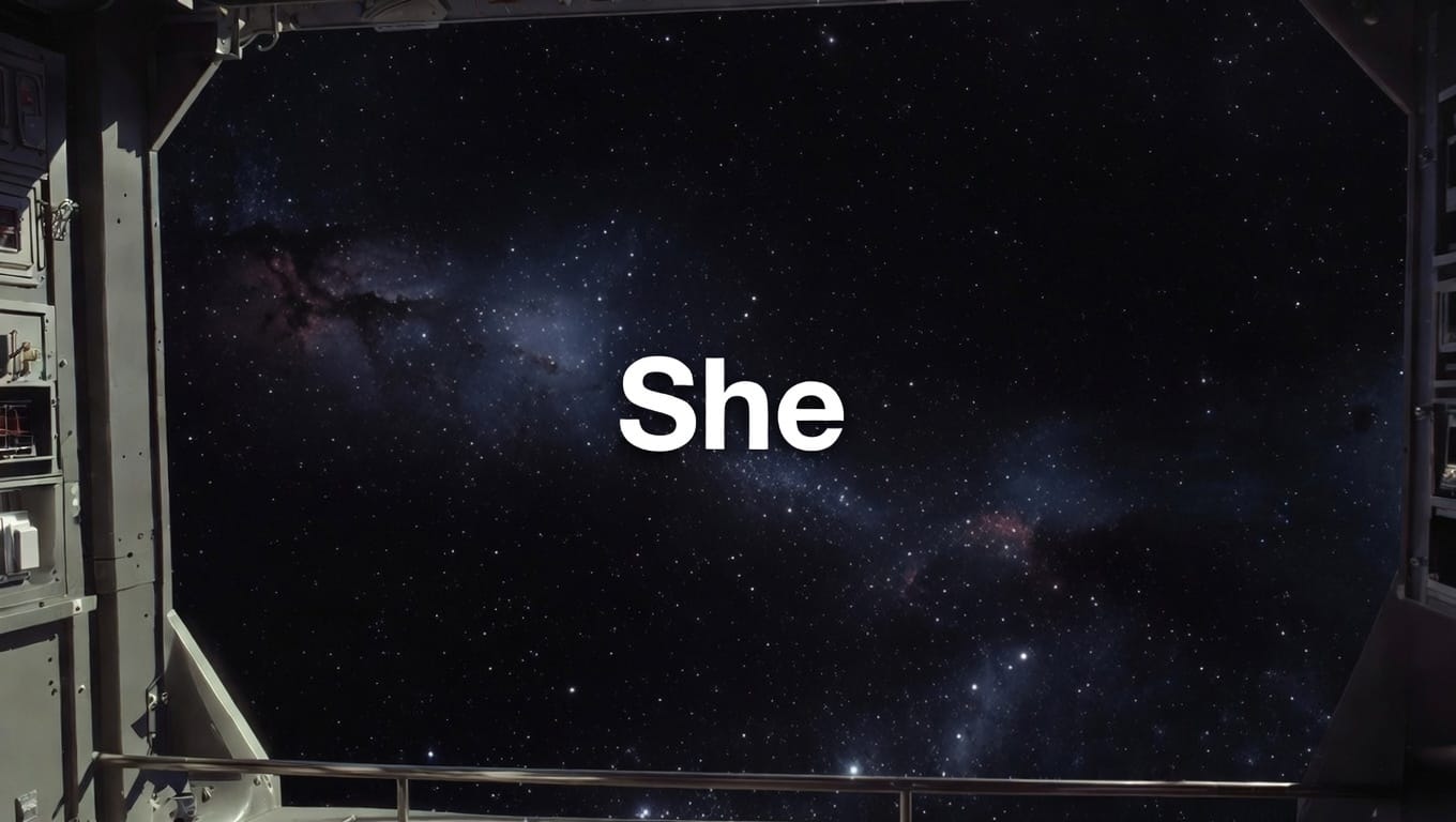 She